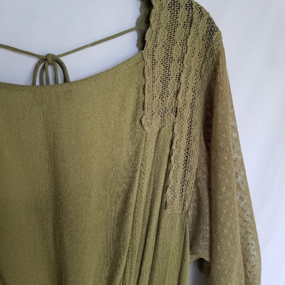 Free People Boho Gypsy Lace Swing Tunic - Picture 11 of 13